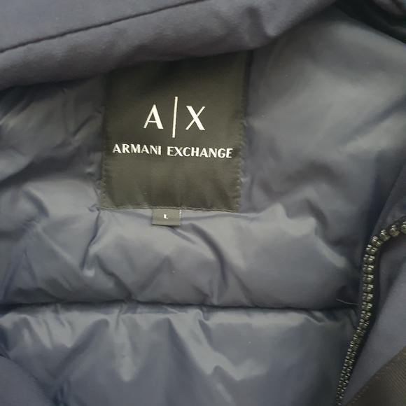 Armani Exchange men's puffer jacket - Picture 3 of 4
